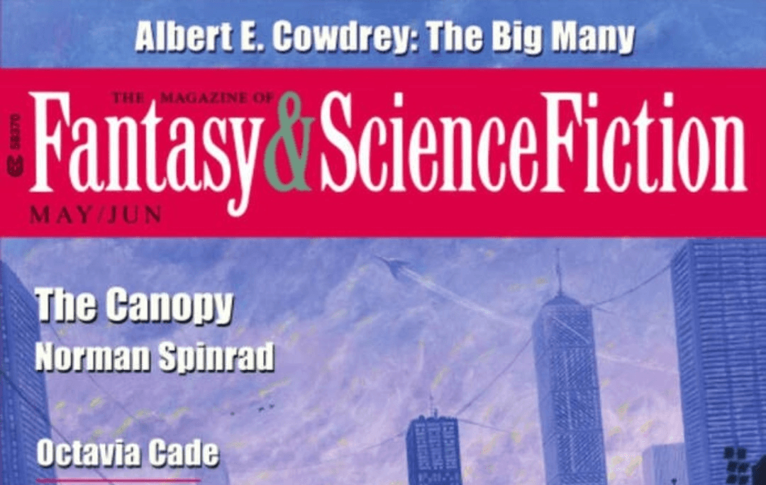 Short story published in The Magazine of Fantasy and Science Fiction